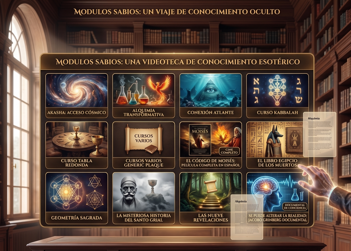VIDEOTECA MODULOS SABIOS