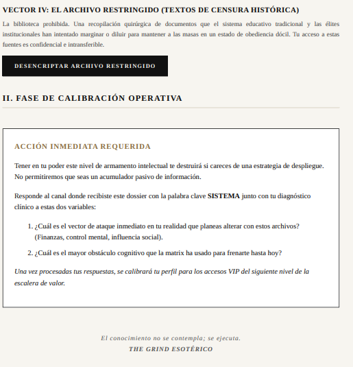 Acreditación Alpha: El Núcleo Maestro